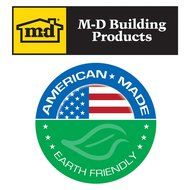 M-D Building Products 03426 34-Inch by 30-Inch Round Central Air Conditioner Cover N2