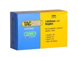 Tacwise 0340 140 Series 1/4-Inch Flat Wire Professional Staples, 5000-Pack (0340) by Tacwise