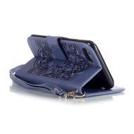 iPhone 7 Case, PHEZEN Dream Catcher Design Bling Diamond PU Leather Wallet Case [Magnetic Closure] [Credit Card... N8