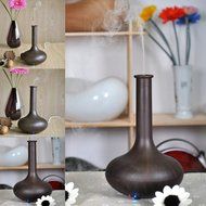 TopReturn&reg; Bois Series 140ML Aromatherapy Essential Oil Diffuser Ionizer Air Humidifier, Wood Grain Style, Super... N16