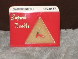 Pfanstiehl 165-DS77 Diamond Phonograph Record Player Needle W-193DTD, 788DS, 2124DS, AC351, A106XSD, 617SD, Astatic...