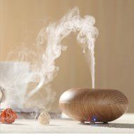 TopReturn&reg; Bois Series 140ML Aromatherapy Essential Oil Diffuser Ionizer Air Humidifier, Wood Grain Style, Super... N20