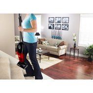 Eureka Quick-UP Bagless Stick Vacuum with Motorized Brush Roll, 169J, Red N6