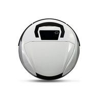 Vacuum Cleaning Robot Automatic Robotic Vacuum Cleaner High Suction Cleaning for Hard Floor and Low Carpets (black-white) N5