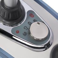 Ivation 1500-Watt Powerful Valet Fabric &amp; Garment Steamer with 4 Steam Levels, Foot Operated On-Off Switch &amp; Telescoping... N8