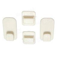 Saver 2 x Home Self Adnesive Portable TV Remote Control Key Air Conditioner Holder Storage Box Door Wall Sticky... N3