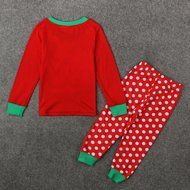 Baby Suit,Laimeng Baby Kid Outfit Clothes Christmas Santa Claus T-shirt Top+Dot Long Pants Suit (6T, Red)