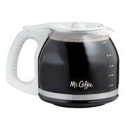 Mr. Coffee PLD13-NP 12-Cup Glass Carafe, White
