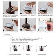 TopReturn&reg; Bois Series 140ML Aromatherapy Essential Oil Diffuser Ionizer Air Humidifier, Wood Grain Style, Super... N22