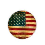 Generic Mdf Material Cute Design With American Flag Coaster N2