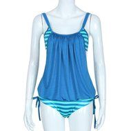 HOT Sale!MOKINGTOP,Canserin Women Striped Splicing Spaghetti Strap Swimwear N9