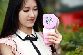 LOHOME&reg; Handy Cooler Small Fan, Mini-Air Conditioner High Quality Portable Speed Adjustable Fan Runs on Batteries... N15