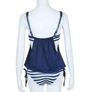 HOT Sale!MOKINGTOP,Canserin Women Striped Splicing Spaghetti Strap Swimwear N13