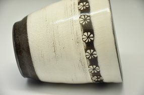 Suzuki-Touen Genuine Mino ware Mizuwari Cup 240cc 9.5 / 9.5 / 9.5cm (3.7 / 3.7 / 3.7inch)[10007] N2