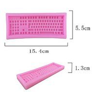 Y&amp;XL&amp;H Keyboard Type Candy Fondant Cake Molds For The Kitchen Baking Molds 15.45.51.3cm