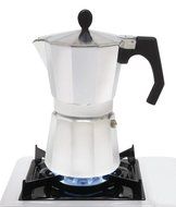BonJour Stove Top Espresso Maker 6-Cup Caf Milano, Polished Aluminum