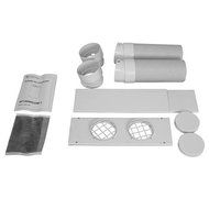 EdgeStar Server Room 14,000 BTU Dual Hose Portable Air Conditioner With Pump - Silver N3