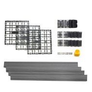 NewTechWood DAF-4-GY 4.32-Square Feet Deck-A-Floor Modular Composite Flooring System Kit, Gray by NewTechWood