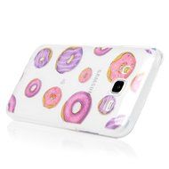 2015 Galaxy J5 Case, YOKIRIN Colorful Clear Skin Shell Slim Fit Case Translucent Impact Resistant Anti Slip Flexible... N23