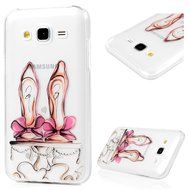 2015 Galaxy J5 Case, YOKIRIN Colorful Clear Skin Shell Slim Fit Case Translucent Impact Resistant Anti Slip Flexible... N24