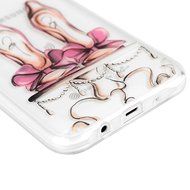 2015 Galaxy J5 Case, YOKIRIN Colorful Clear Skin Shell Slim Fit Case Translucent Impact Resistant Anti Slip Flexible... N27