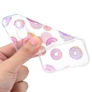 2015 Galaxy J5 Case, YOKIRIN Colorful Clear Skin Shell Slim Fit Case Translucent Impact Resistant Anti Slip Flexible... N37