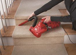 Dirt Devil Hand Vacuum Cleaner Ultra Corded Bagged Handheld Vacuum M08230RED N2