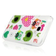 2015 Galaxy J5 Case, YOKIRIN Colorful Clear Skin Shell Slim Fit Case Translucent Impact Resistant Anti Slip Flexible... N41
