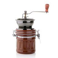 Manual Coffee Grinder Brown Ceramic Hand-crank
