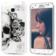 2015 Galaxy J5 Case, YOKIRIN Colorful Clear Skin Shell Slim Fit Case Translucent Impact Resistant Anti Slip Flexible... N42