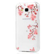 2015 Galaxy J5 Case, YOKIRIN Colorful Clear Skin Shell Slim Fit Case Translucent Impact Resistant Anti Slip Flexible... N44