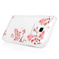 2015 Galaxy J5 Case, YOKIRIN Colorful Clear Skin Shell Slim Fit Case Translucent Impact Resistant Anti Slip Flexible... N45