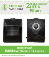 2 Rainbow Rexair Cleaner E Series Vacuum Cleaner E Series - Washable &amp; Reusable Exhaust HEPA Filter - Compare... N2