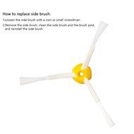 I-clean for iRobot Roomba Vacuum Cleaner Parts[8 Packs], Replacement Brushes for Roomba 770, 780, 650, 790, 560 N11