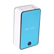 Chinatera Portable Rechargeable Mini Cooler Portable Air Conditioning Electric Cooling Fan(Runs on Batteries or... N16