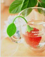 Red Cute Teapot Teacup Strawberry Design Silicone Tea Strainer Infuser Filter Bag Teabag Food Safety Silicone... N2