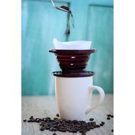 JSS Silicone Collapsible coffee filter with a Free Hook, Tea Dripper Cone, Pour Over Coffee Brewer, Carafe Infuser... N2