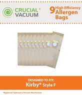 9 Kirby Style F High Efficiency Paper Vacuum Cleaner Bags Fits Kirby Ultimate G Diamond Edition, Ultimate G series...
