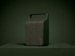 Vifa Oslo Compact Rechargeable Hi-Resolution Bluetooth Portable Speaker- Sand Yellow N3