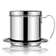 Kteam Coffee Maker Pot, Stainless Steel Vietnamese Coffee Drip Filter Maker Single Cup Coffee Drip Brewer - Portable...