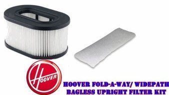 Hoover Fold-A-Way/ WidePath Bagless Upright HEPA &amp; Exhaust Filter Kit