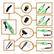 Mop X5 Steamer Steam Cleaner Steamer with Handsfree Cradle Accessory (5X MOP) N7