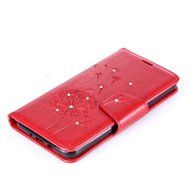 Galaxy J7 2016 Case,Galaxy J7 2016 Cover,ikasus Glitter Diamond Embossing Flowers Lily Butterfly PU Leather Flip... N33