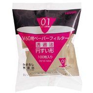 Hario Box of Paper Filter for 01 Dripper, 7.1 By 2.1 By 8.3-inch, 100 Sheets, Misarashi,value Set of 3 Pack (Total...