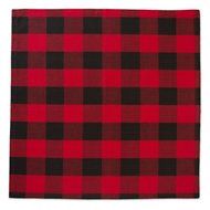 DII Christmas Holiday Holly Jolly Plaid Napkin, Set of 6 N62