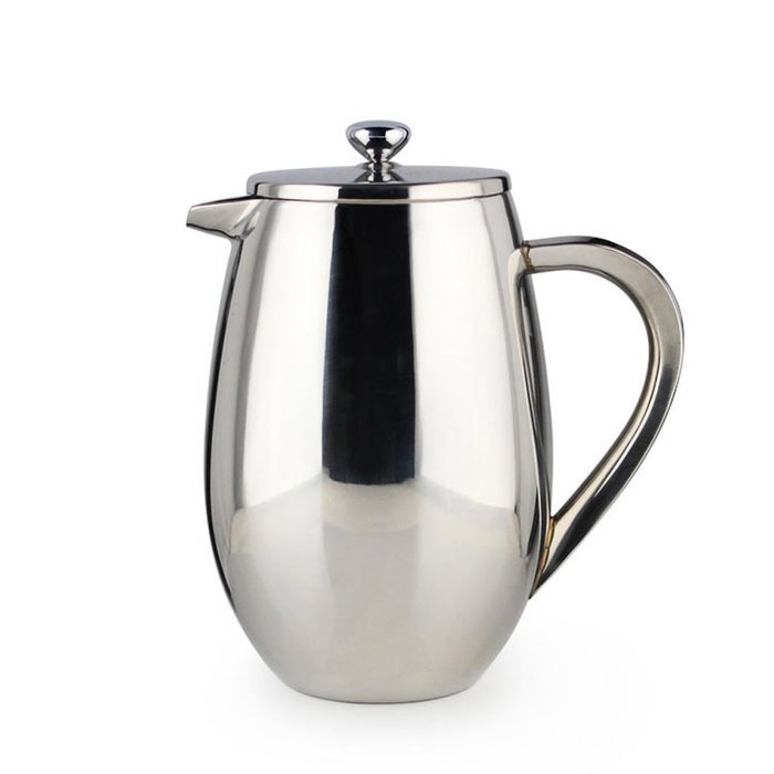 Highwin 8-Cup/35-Ounce Doublewall Stainless Steel Mirror Finish Coffee Press/ Coffee Plunger with Filter Press