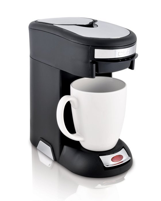 Caf&eacute; Valet Black/Silver Single Serve Coffee Brewer, Exclusively for use with Caf&eacute; Valet Coffee Packs N2