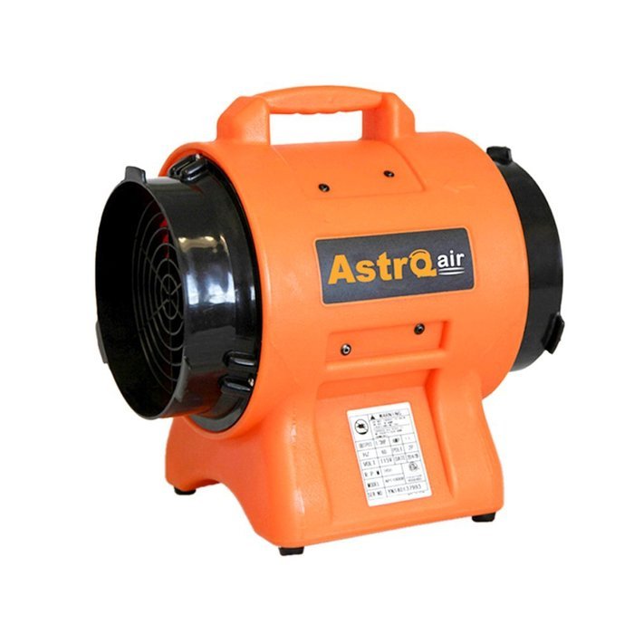 Astro Air 681-AT300 1/3 hp Home Indoor Portable Axial Fan, 8"