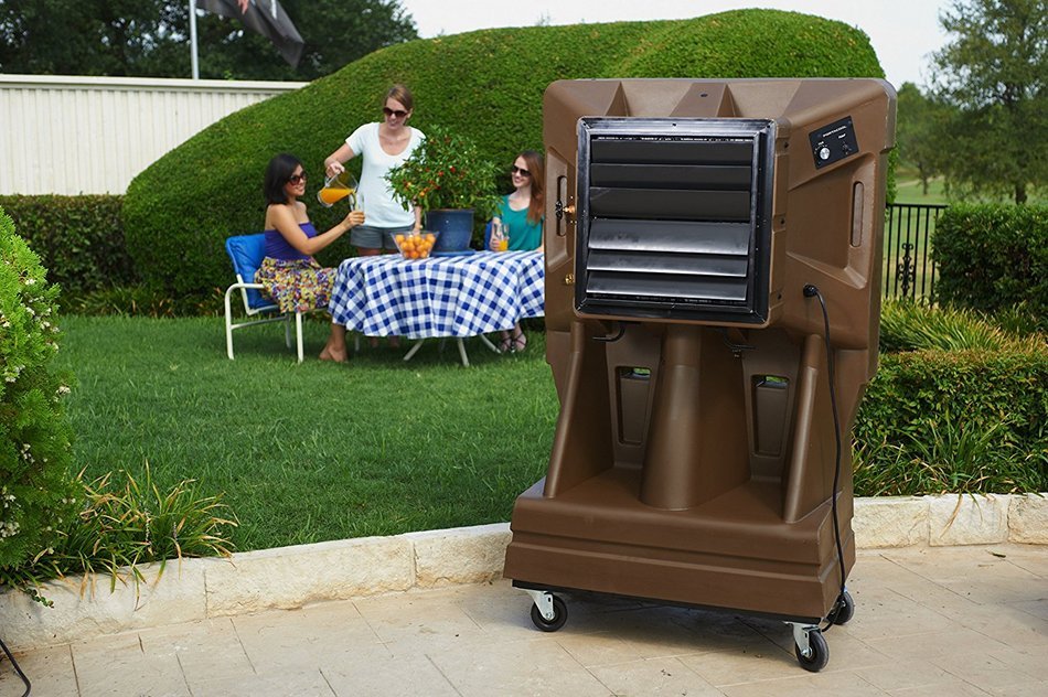 Portacool PACJS1600 Jet Stream 1600 Portable Evaporative Cooler with 1000 Square Foot Cooling Capacity, 4000 CFM... N8