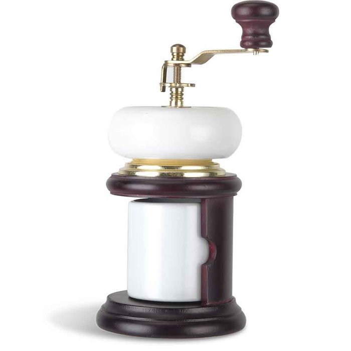 SNUUNG Manual Coffee Grinder Portable Hand Crank Mill Adjustable Ceramic Burr N2